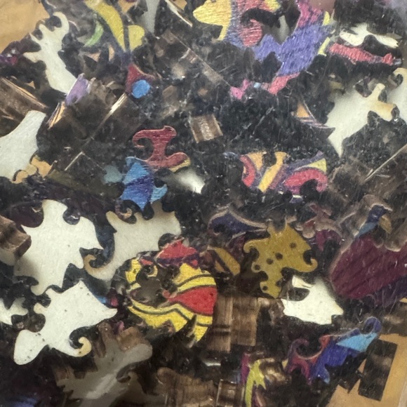 Colorful Lion Wooden Puzzle - Picture 3 of 4